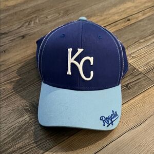 47 Brand Kids KC Royals Hat in Navy and Sky Blue